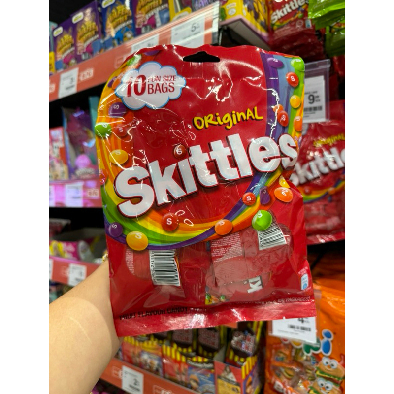 

SKITTLES 150gr isi 10 pack (ori MALAYSIA Handcarry)