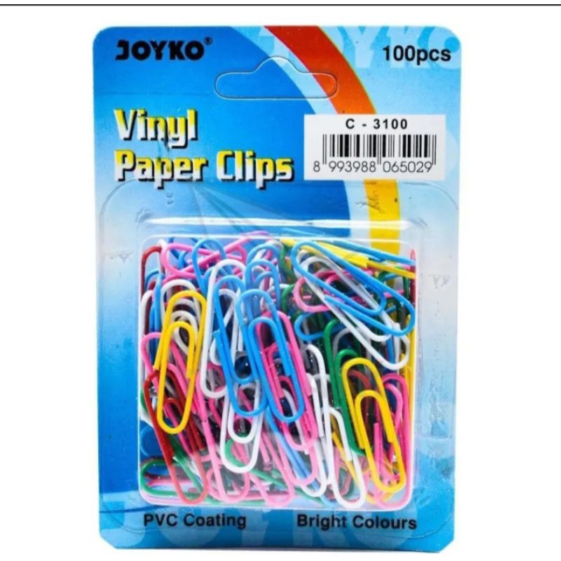 

10pak penjepit kertas 1 pak isi 100pcs