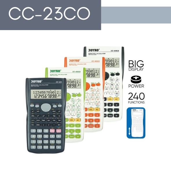 

(PCS) Kalkulator Joyko CC-23CO / Kalkulator CC-23CO / Calculator
