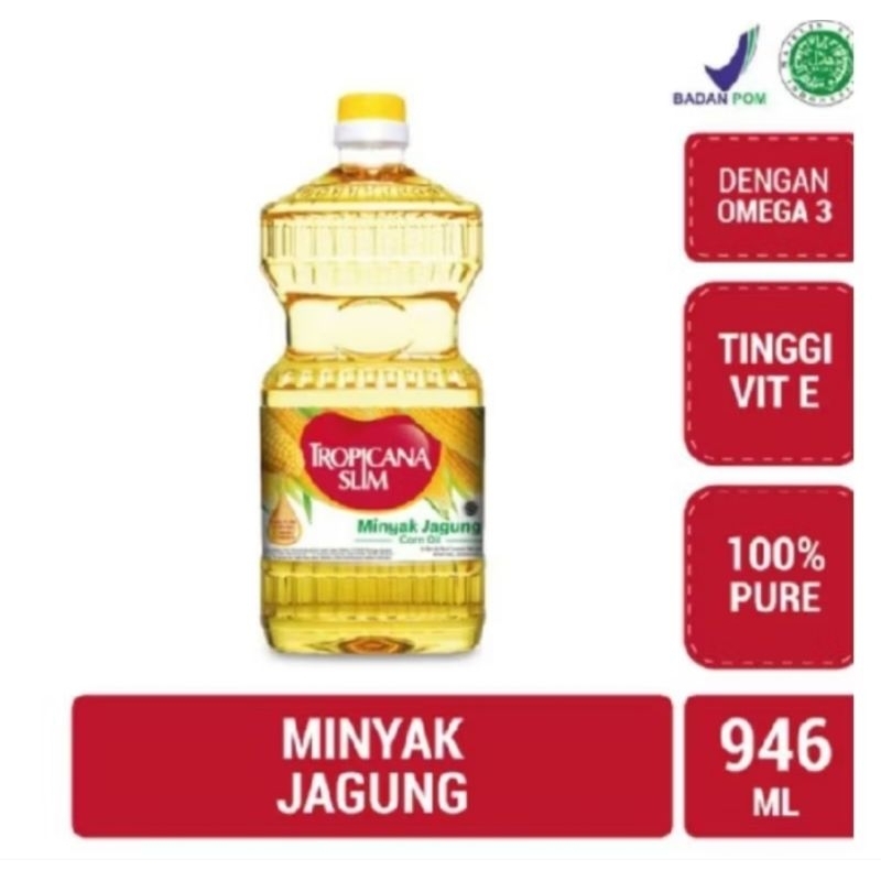 

Tropicana slim minyak jagung 946ml