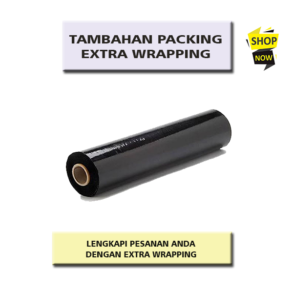

Tambahan biaya packing Wrapping barang besar