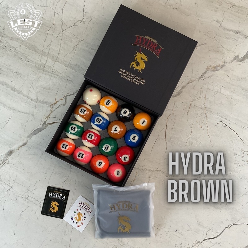 HYDRA BILLIARD BROWN - 9 FEET - BILLIARD