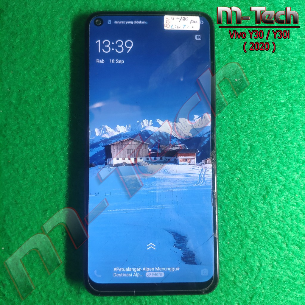 [801] LCD + Frame Vivo Y30i / Y30 minus {Baca Deskripsi}