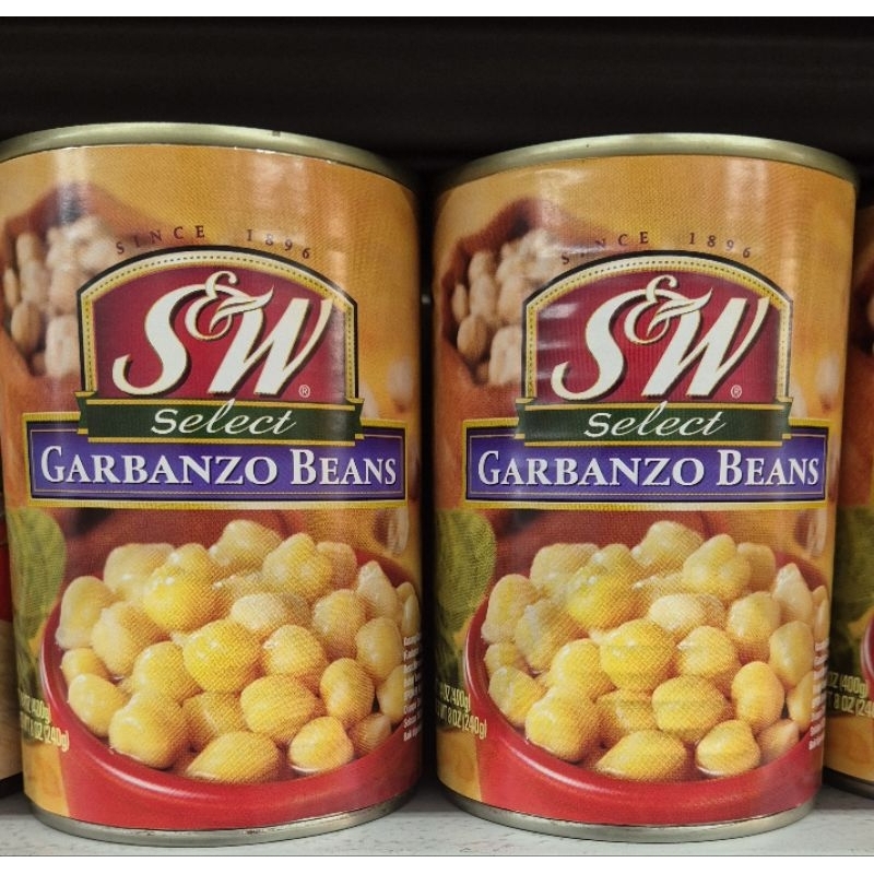 

Garbanzo Beans S&W Kacang Garbanzo 240g - HK.