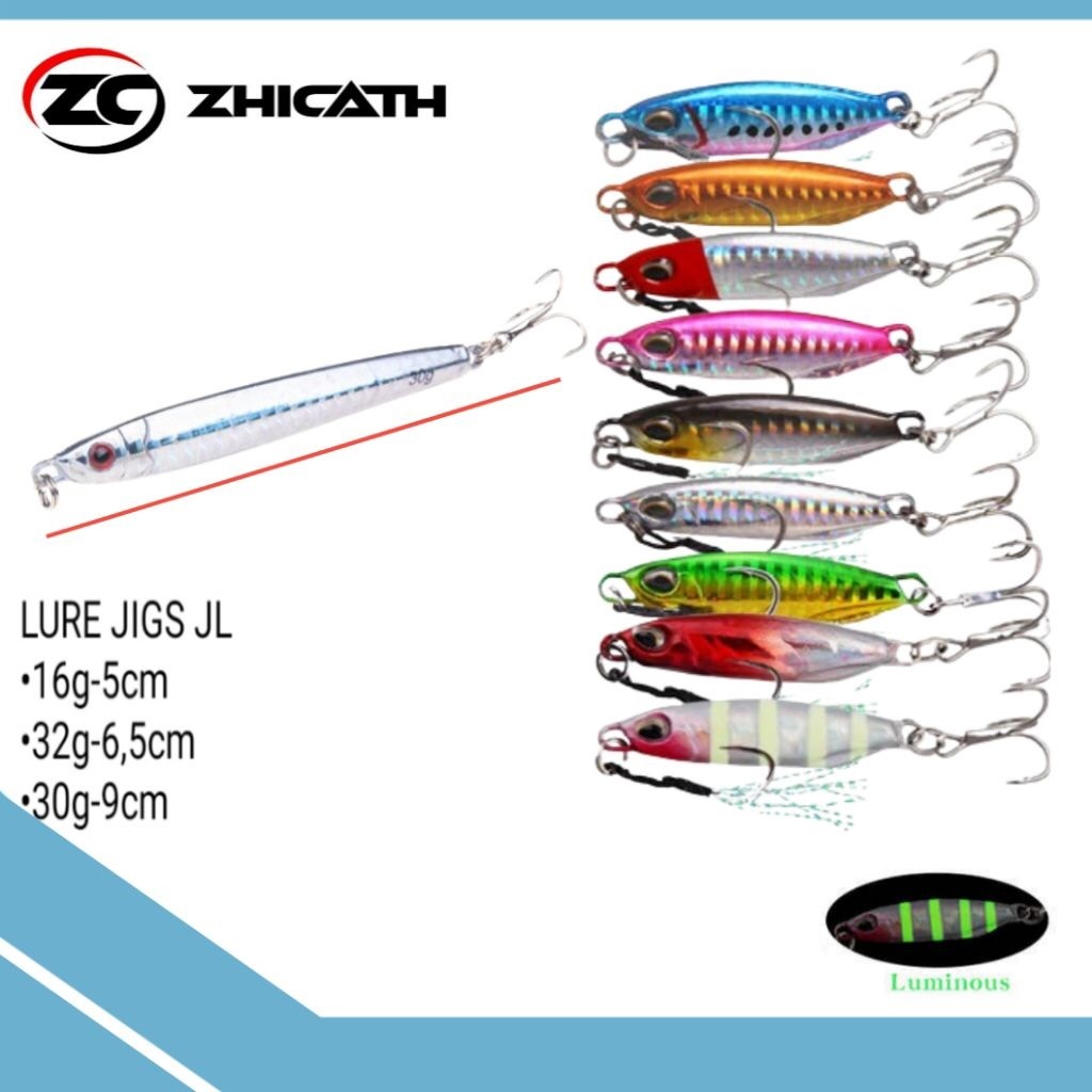 metal jig zhicath jl012 (umpan mancing laut)