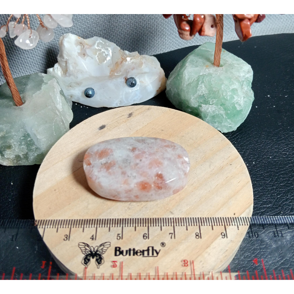 Batu Natural Golden Sunstone Palm (3)