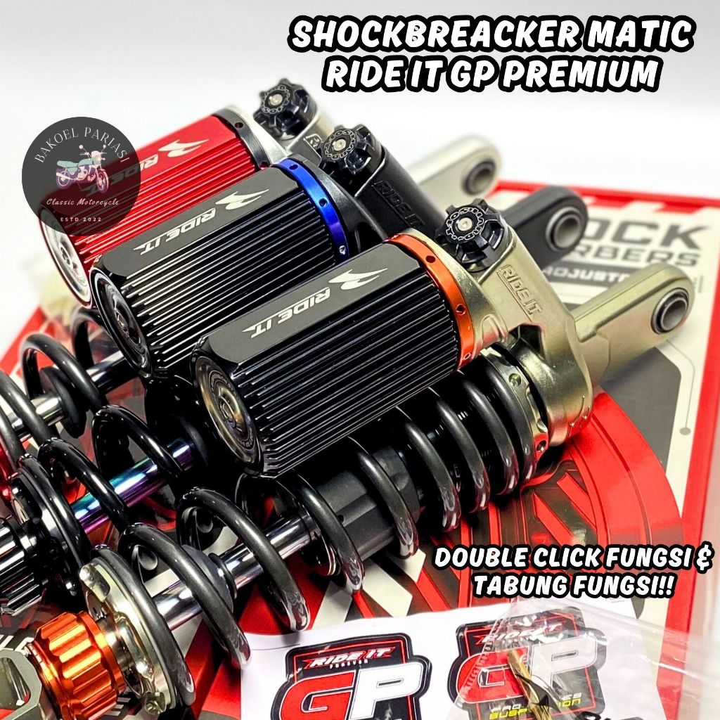 SHOCK GP PREMIUM RIDE IT SKOK BEAT MIO XEON XRIDE SHOCKBREAKER MATIC VARIO 125 150 310 MM 330 MM SKO