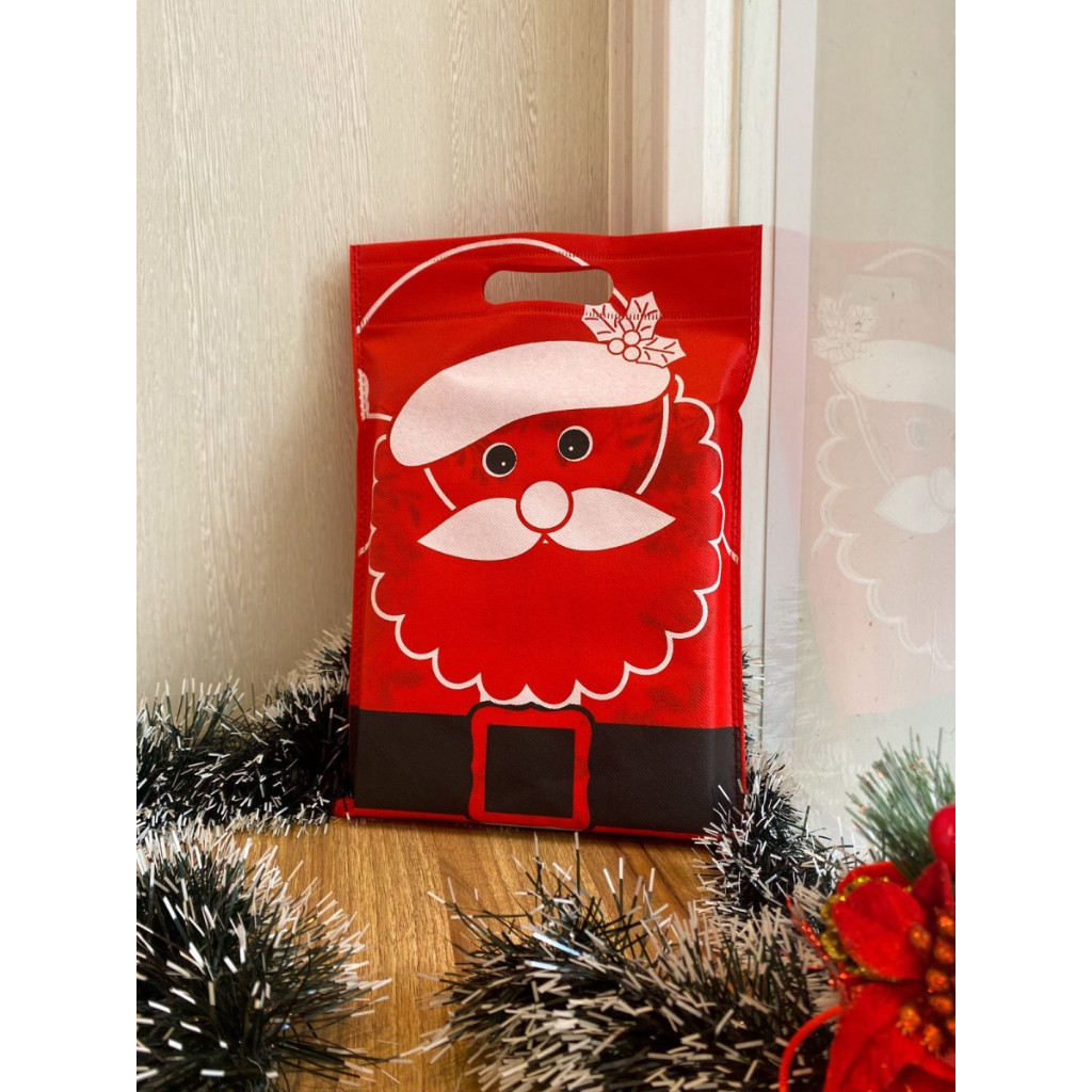 

Tas Kado Natal Spunbond Kemasan Box Kado Natal