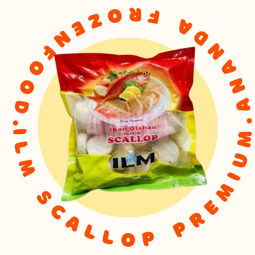 

ILM premium scallop isi 33pcs 500gr - Ananda frozen food