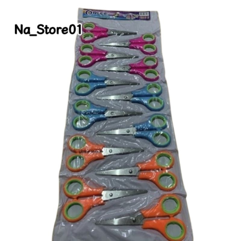 

GUNTING KECIL RENTENG 12PCS WARNA-WARNI