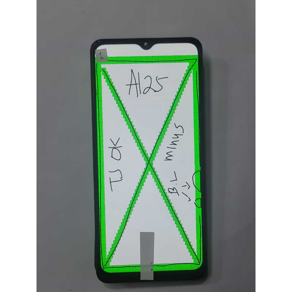 LCD SAMSUNG GALAXY A12 - A125 ORIGINAL 2ND COPOTAN - MINUS