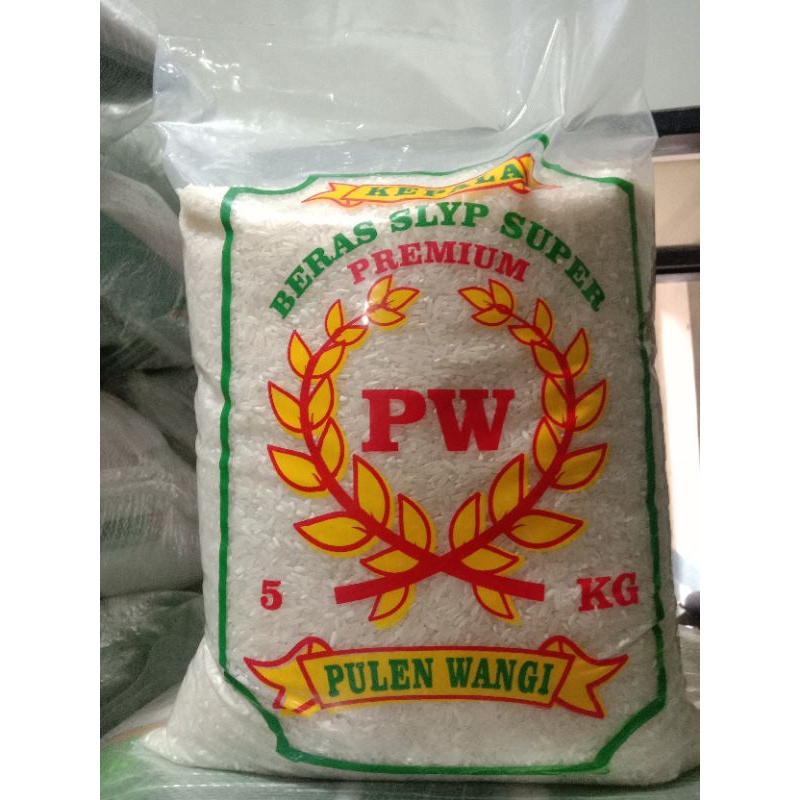 

Beras Pulen Cap PW 5 Kg Murah