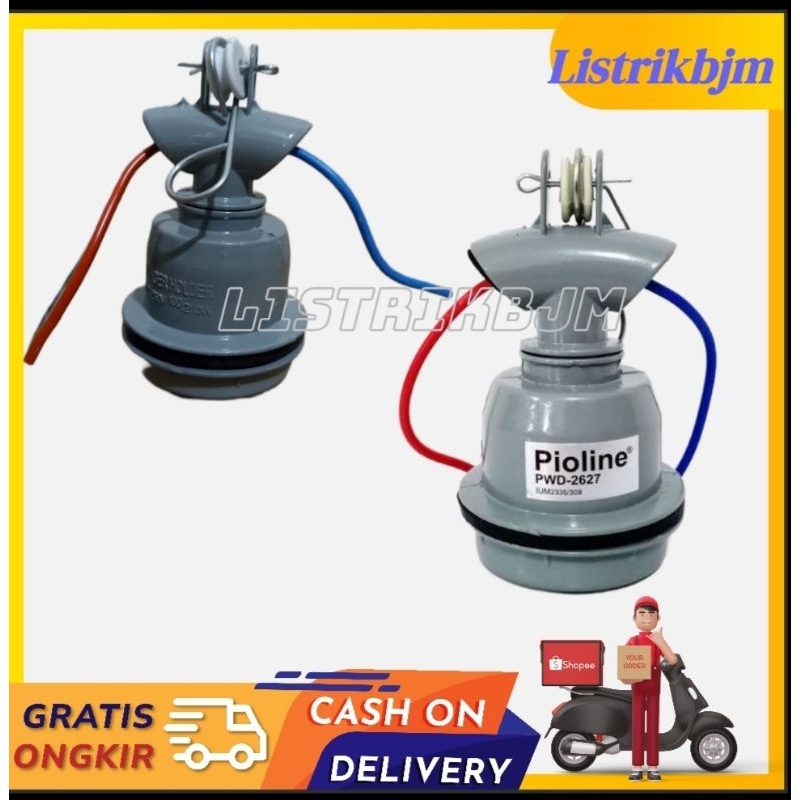 FITTING BESI LAMPU GANTUNG BESI E27 FITTING LAMPU GANTUNG BESI E27