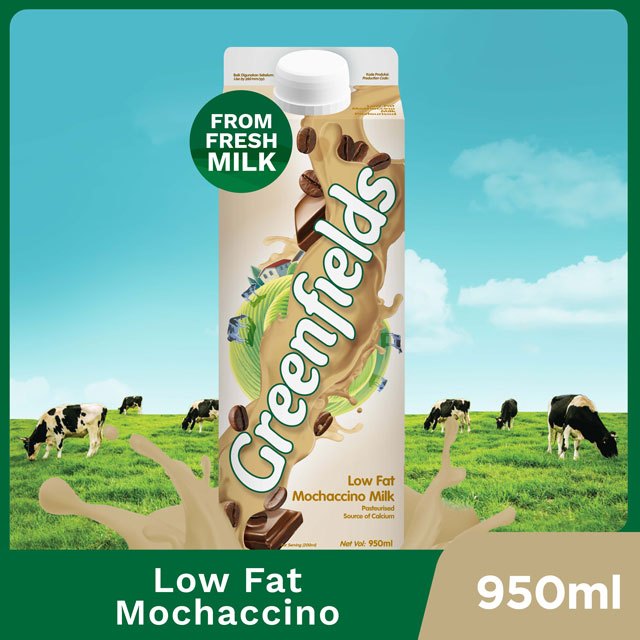 

greenfields fresh milk low fat mochachino 950ml