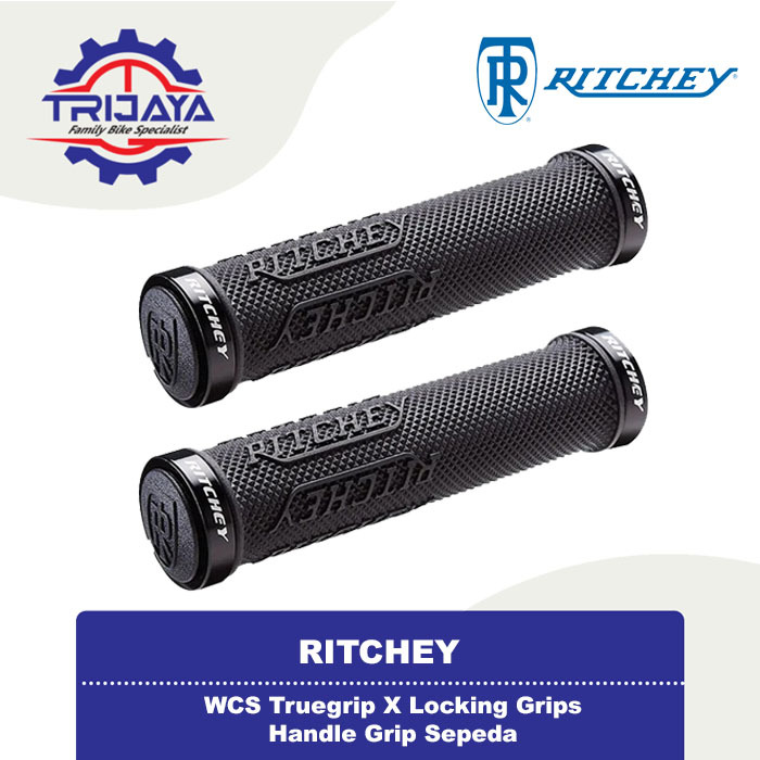 Ritchey WCS Truegrip X Locking Grips Handle Grip Sepeda Hanfat Sepeda