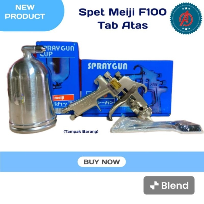 Spray Gun / Spet Cat Meiji F100 Tabung Atas