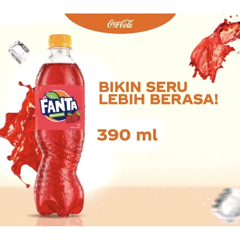 

READY Fanta Strawbery 390 Ml