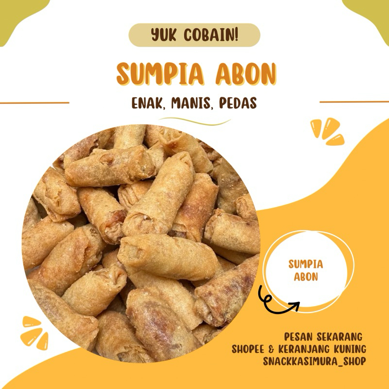 

SUMPIA ABON, (BERAT: 450 GRAM)