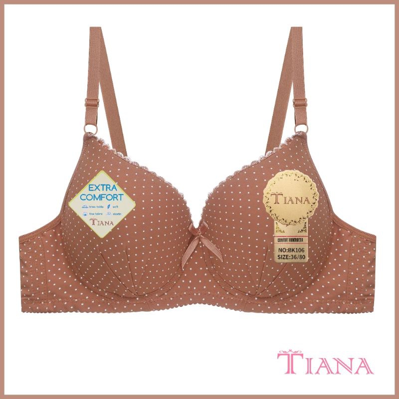 RB BK 106 Bra kawat cup C Bra kawat ukuran cup Besar ukuran 38.40.42.44 Kancing 3