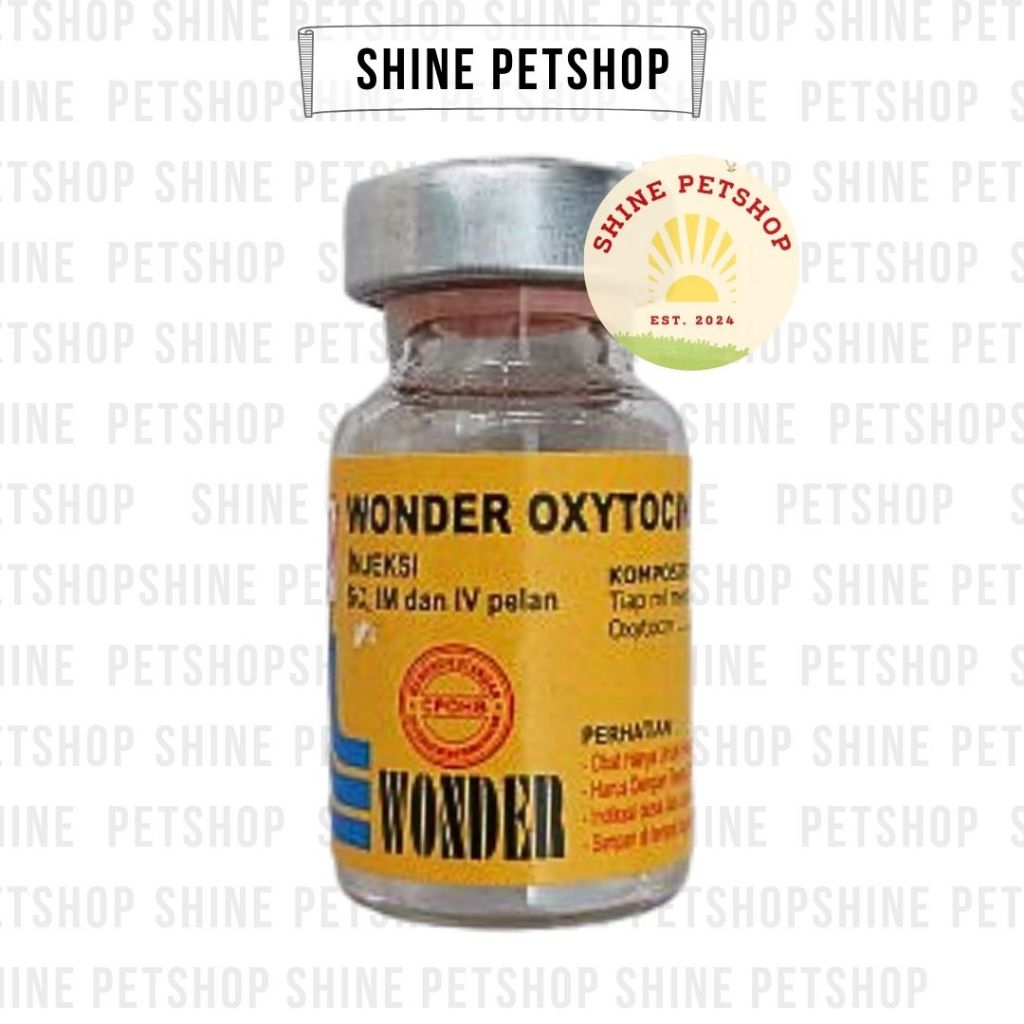 WONDER OXYTOCIN untuk kelahiran dan kesehatan hewan 5ml