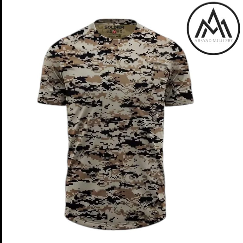 KAOS ARMY DRYFIT GURUN SOLDIER TNI OBLONG HARIAN