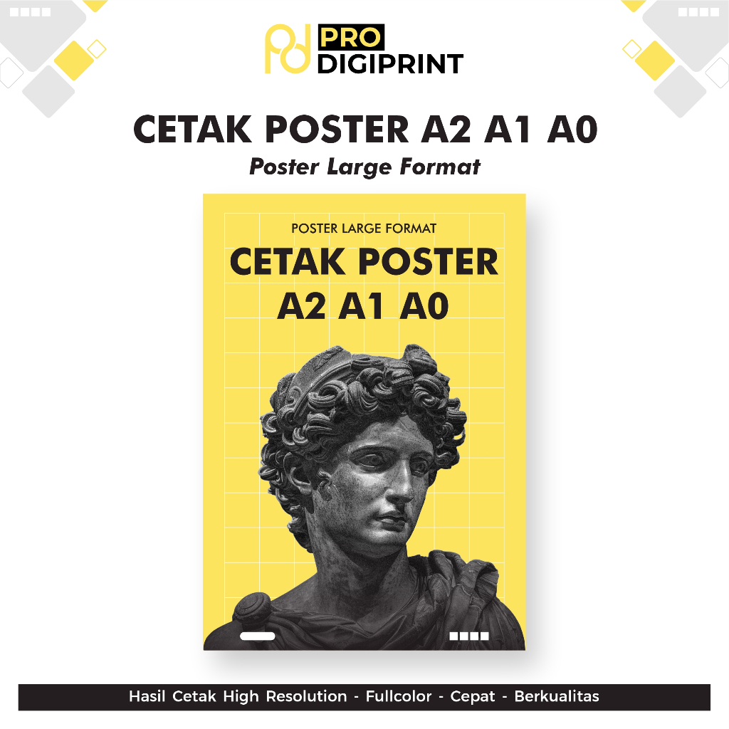 

Cetak Poster A2 A1 A0 - Bahan Albatros - Custom ( Pro Didiprint )