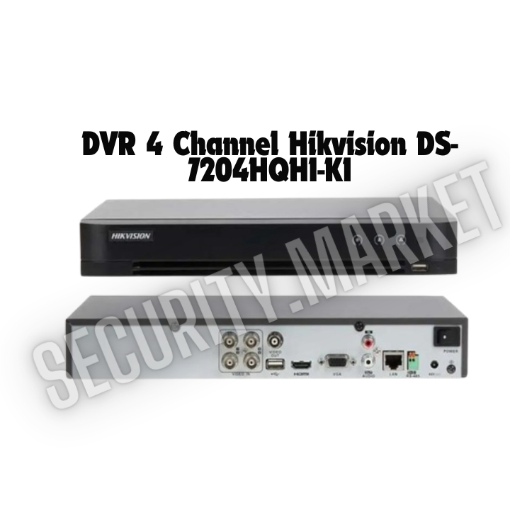 DVR 4 Channel Hikvision DS-7204HQHI-K1