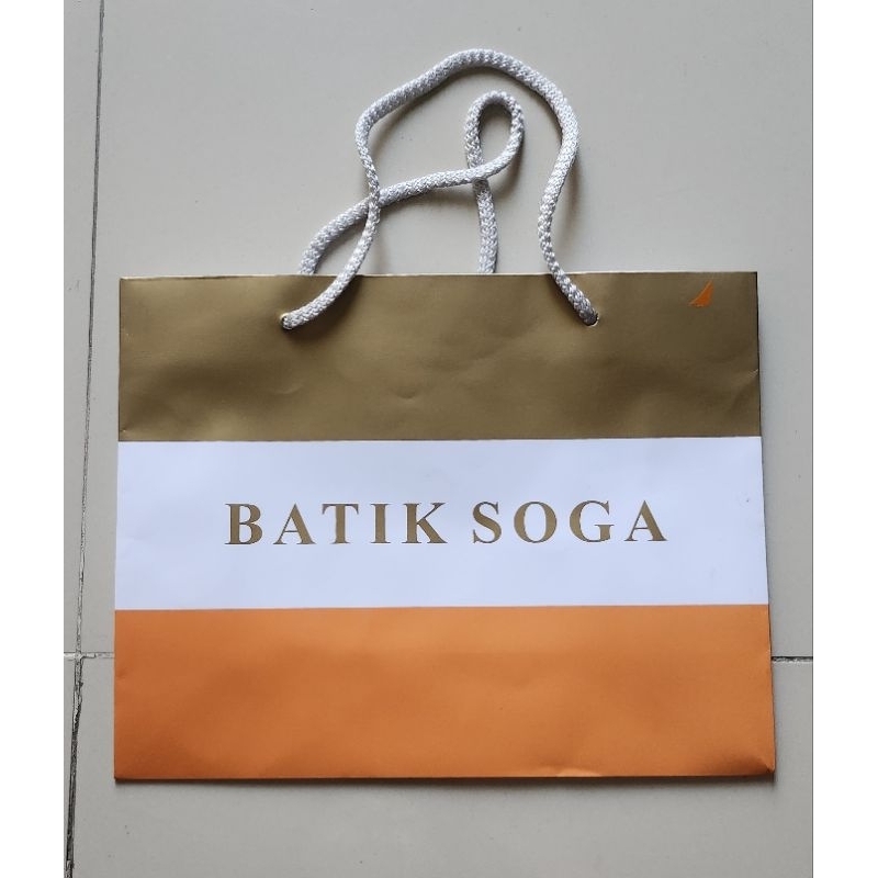 

paper bag tebal batik soga