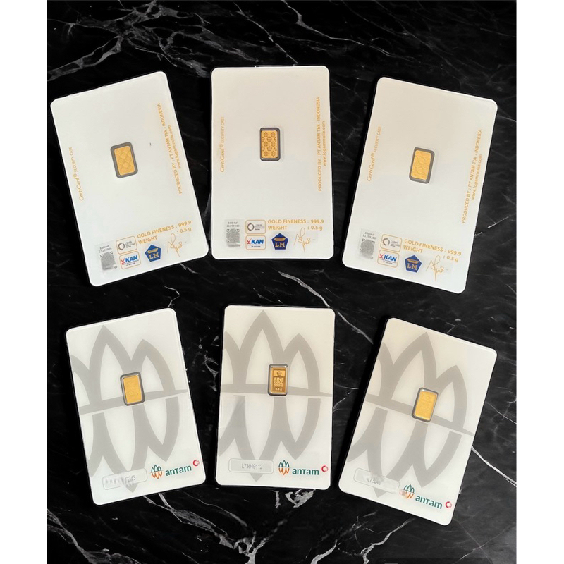 Logam Mulia Antam 0,5gr