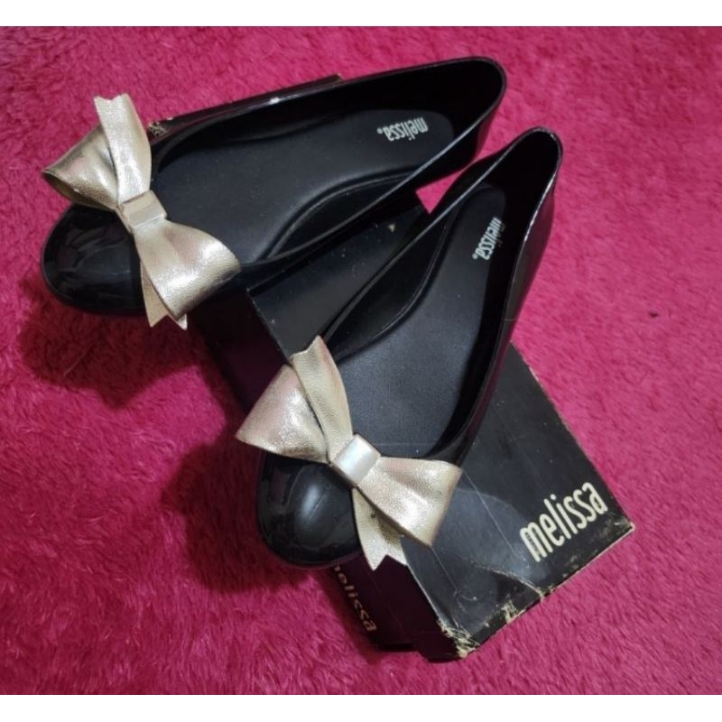 Preloved Sepatu Melissa Hitam Wanita