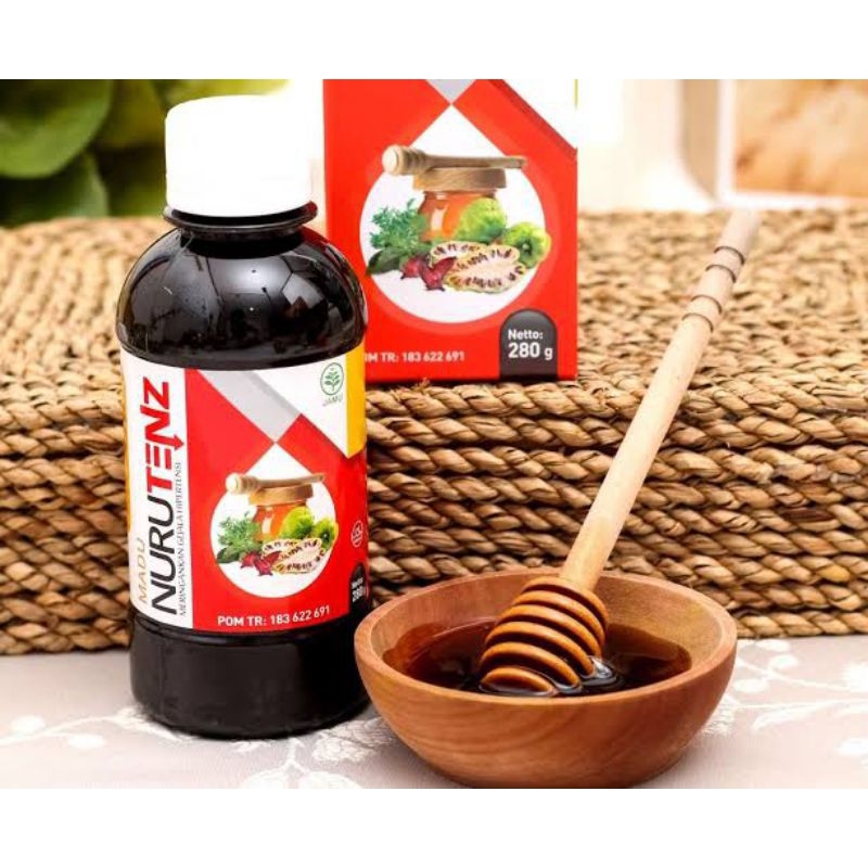 

Madu Nurutenz Asli Original Obat Herbal Hipertensi Penurunan Tekanan Darah Ampuh