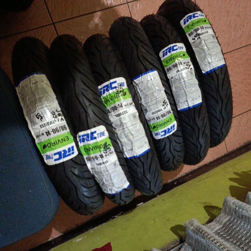 Ban matic IRC Enviro 90/90 14 80/90 14 Tubeless