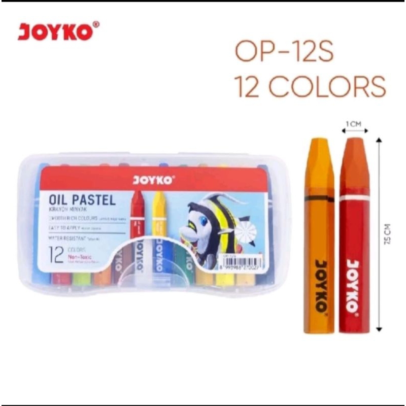 

Oil pastel joyko OP-12S/krayon minyak