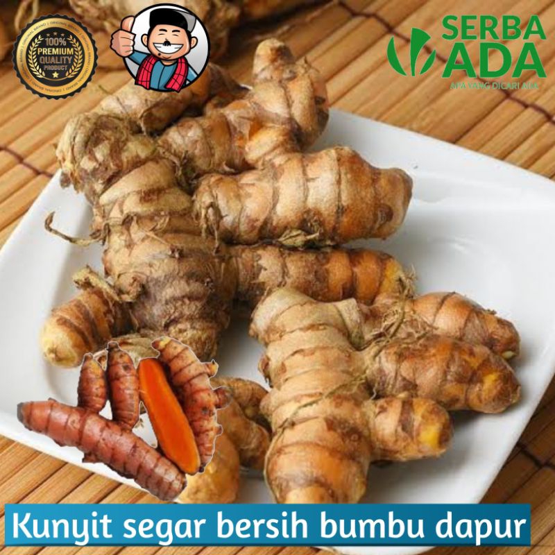 

kunyit segar bersih 1kg original bumbu dapur