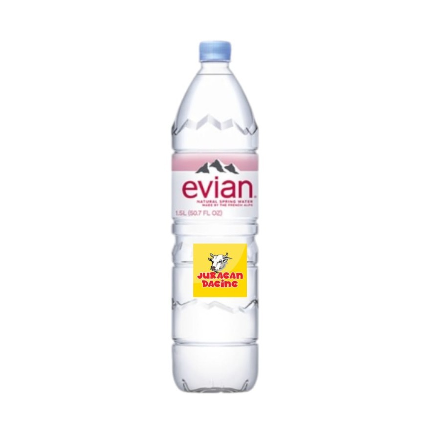 

Evian Natural Mineral Water 1.5L Original Made in France