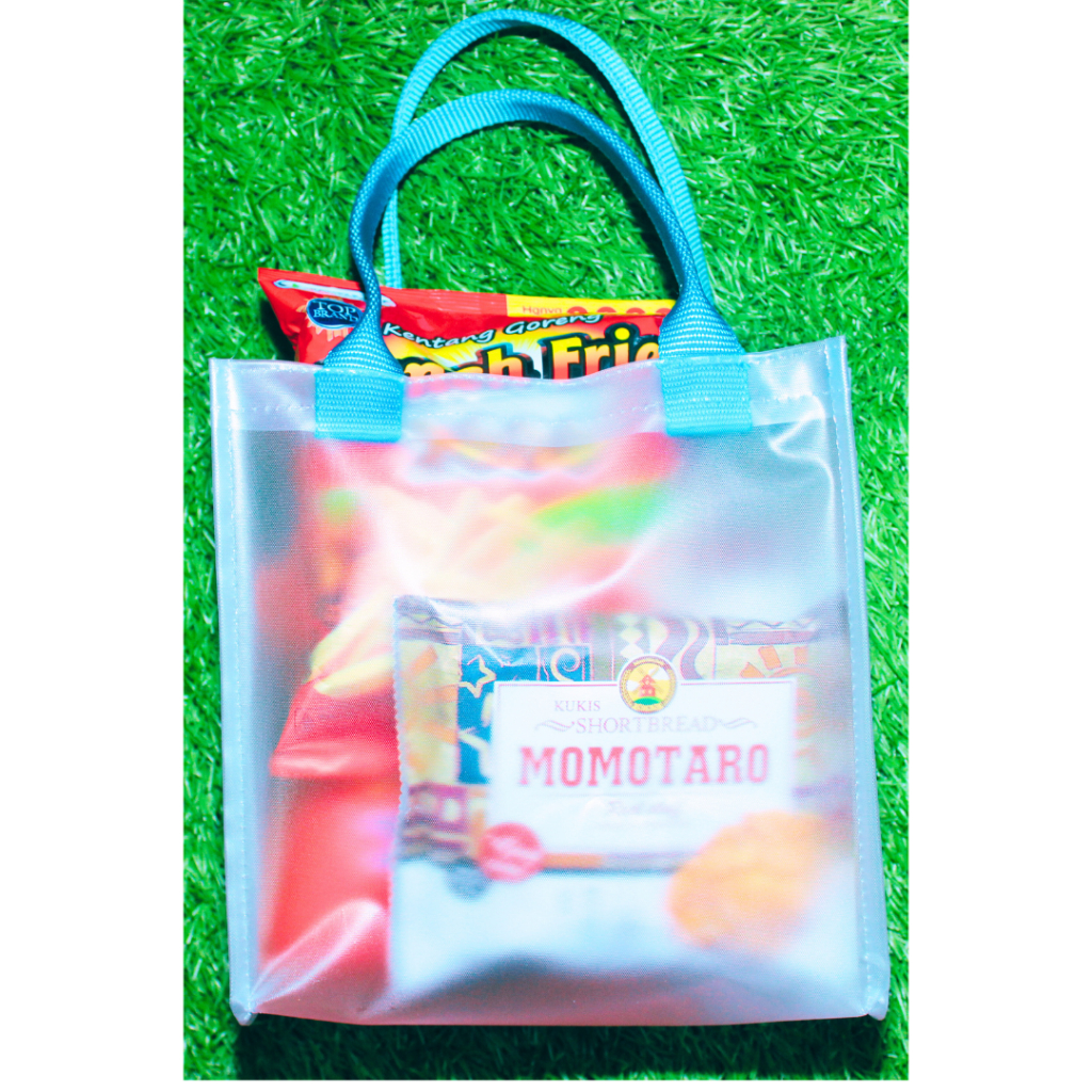

Goodiebag Transparan Doff Mika Buram untuk Hampers dan Souvenir Pernikahan dan Ulang Tahun