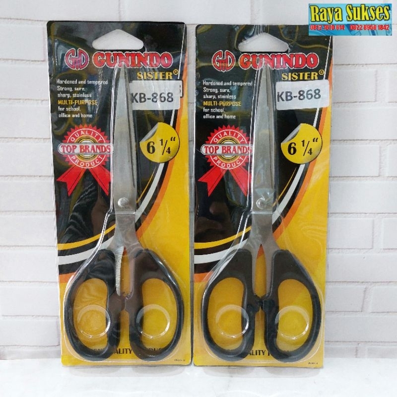 

Gunting Gunindo Sister 6 1/4 Inchi/Gunting Besar Gunindo/Scissors