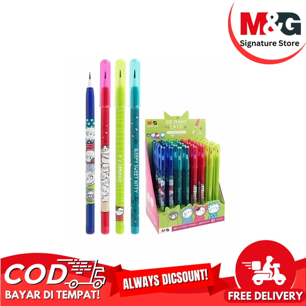 

Pensil Isi M&G So Many Cats Multi Point Pencil 4 Warna #AMPQ1675