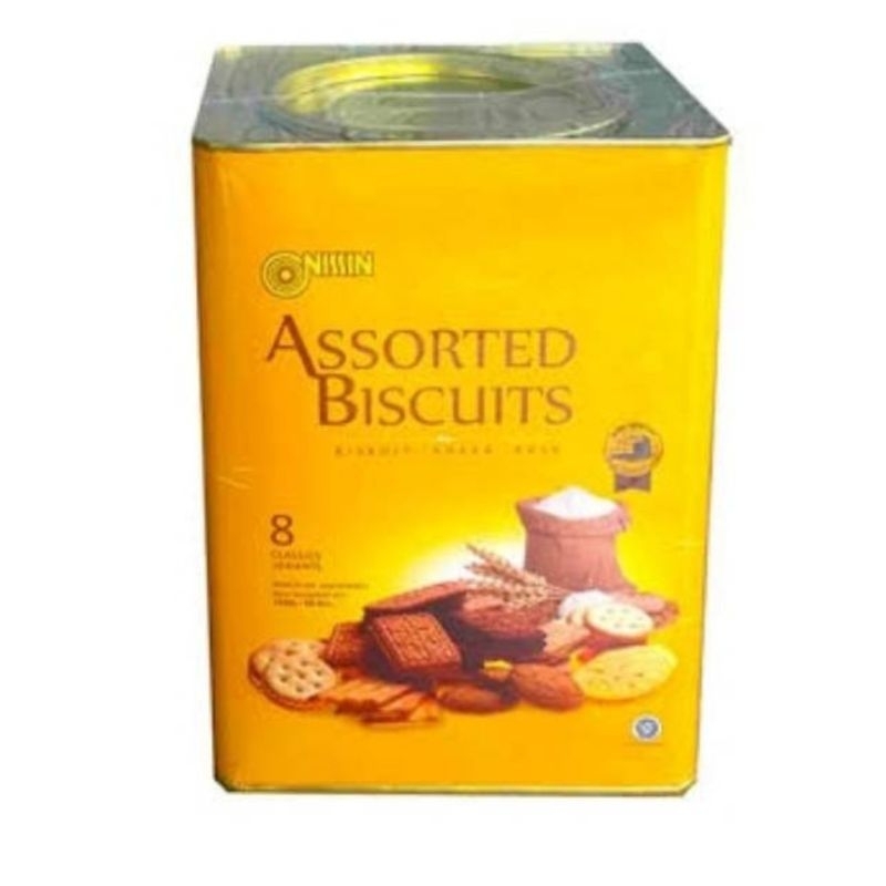 

Nissin Yellow 1100gr Assorted Biscuits Biskuit Aneka Rasa Kemasan Kaleng