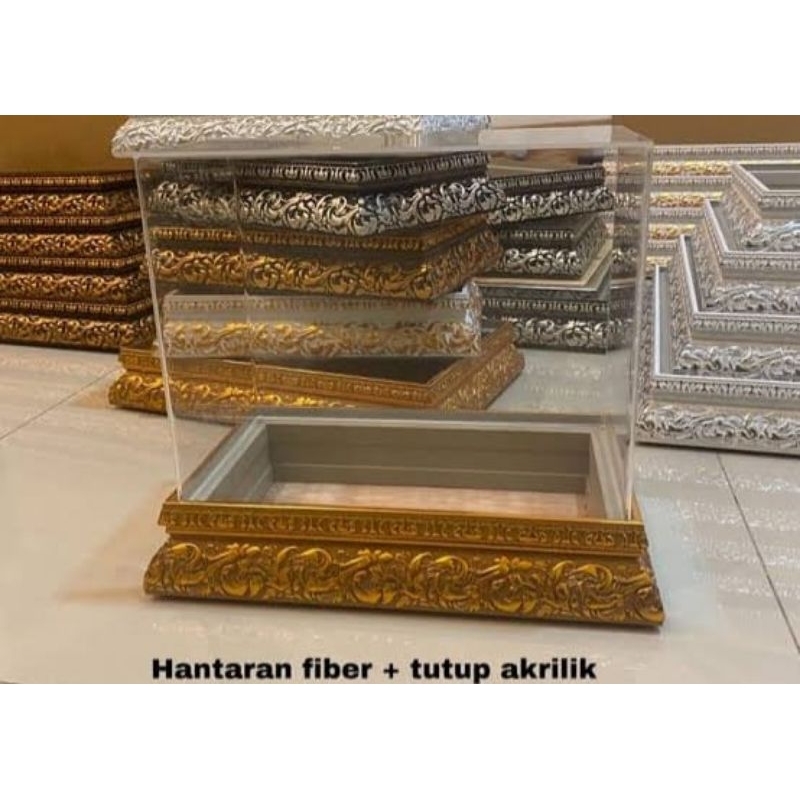 

kotak hantaran kecil kaca akrilik tebal