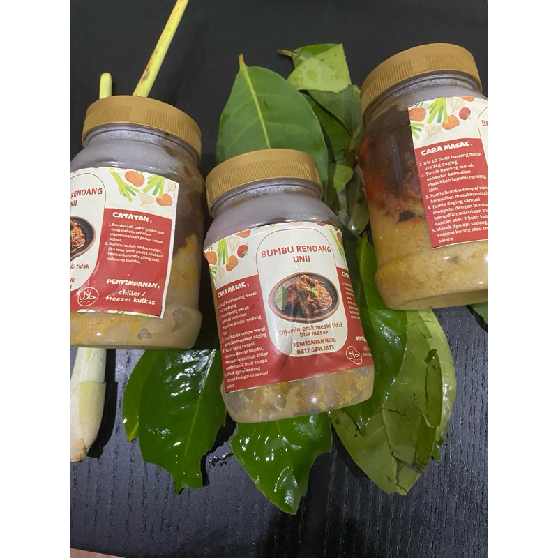 

Bumbu rendang padang enak