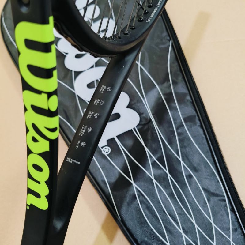 BIG SALE RAKET TENIS WILSON BLADE TEAM V7.0 PREMIUM FULL SET TAS DAN GRIP