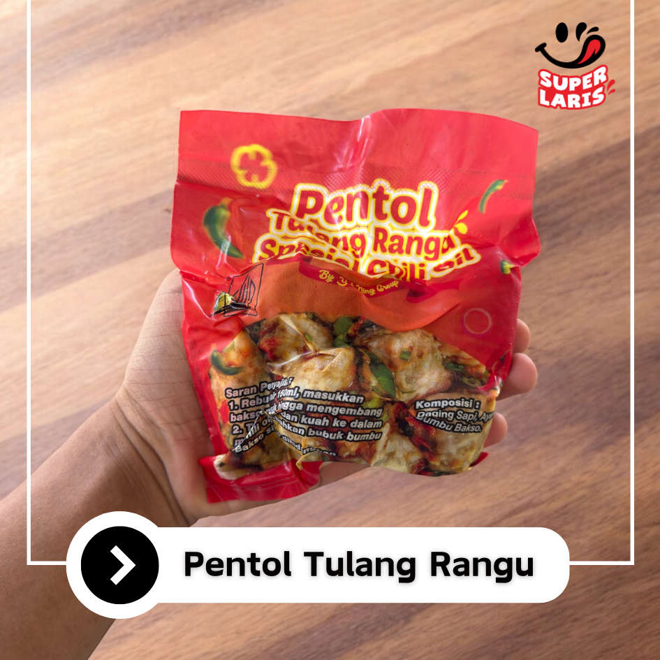 

Pentol Tulang Rangu / Baso Tulang Rangu FREE Chili oil