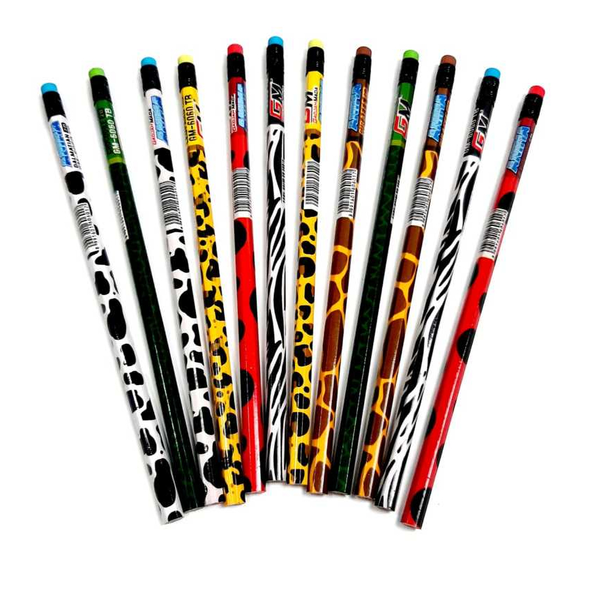 

Harga Grosir 1Lusin/ 12PCS Pensil 2B GM-6060TB KARAKTER