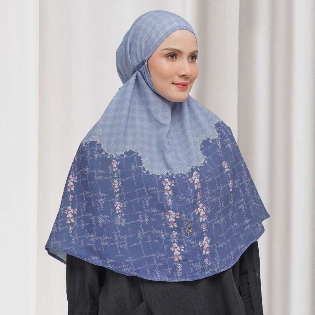 DENIM BLUE - BAITI SILENE KHIMAR (timeless) BY DOA INDONESIA DEWI SANDRA