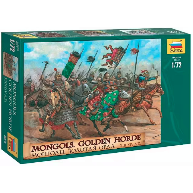 Figure Mongols - Golden Horde Skala 1:72 Zvezda