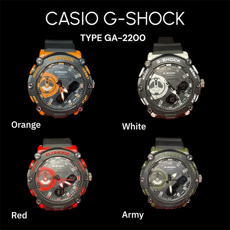 JAM TANGAN CASIO G-SHOCK TYPE GA-2200