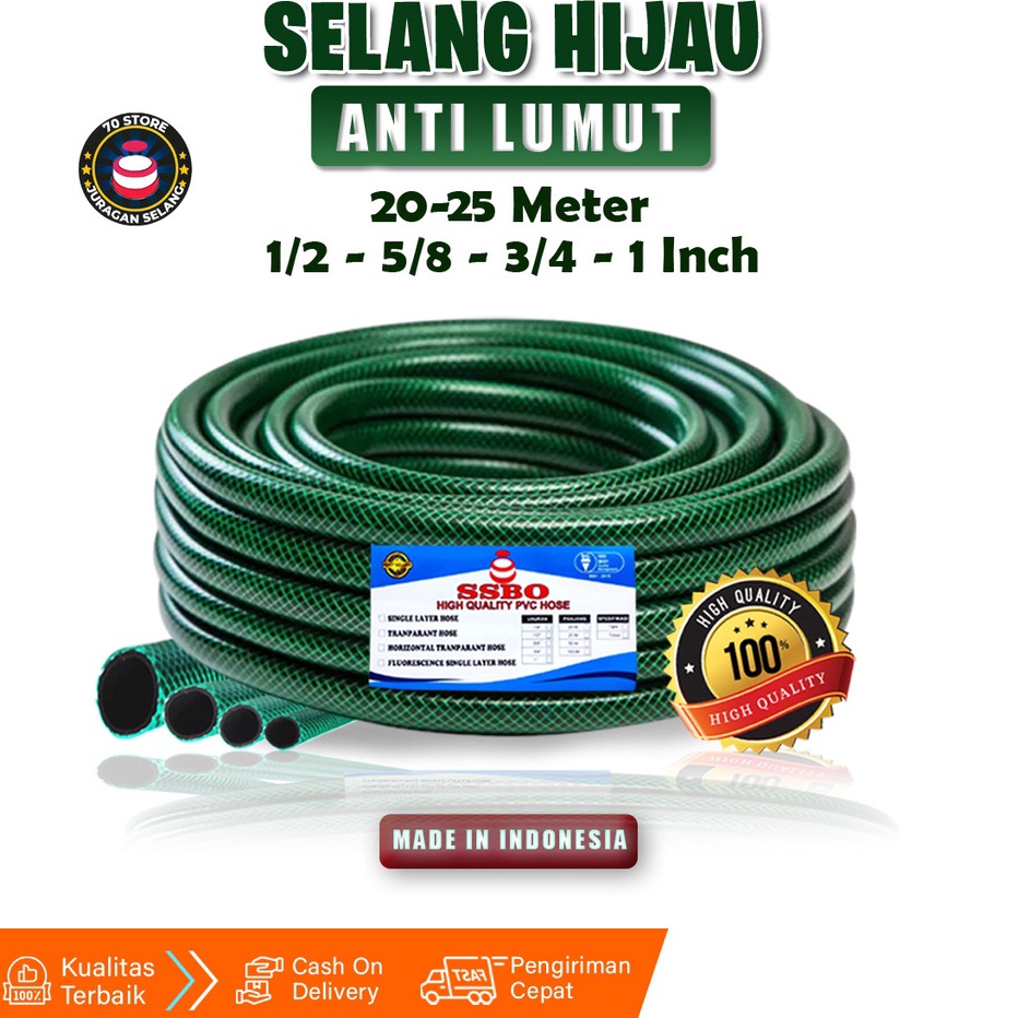 SELANG AIR 1 ROL 2  25 METER  SELANG AIR ANTI LUT 12 5 34 INCH  SELANG TAMAN  PERALATAN PERKBUNAN