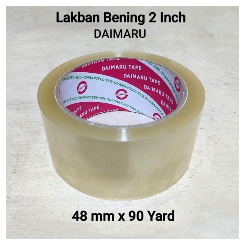 

1 Roll Lakban Bening Daimaru 2 Inch 90 YARD