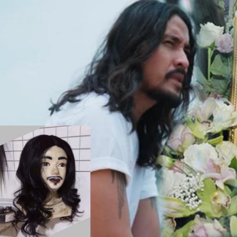 WIG PRIA GONDRONG KERITING/WIG PRIA PANJANG MODEL EROPA